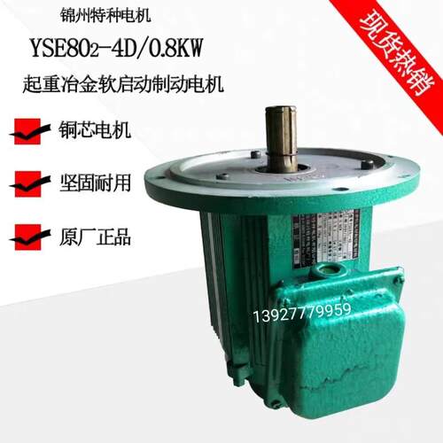 锦州特种电机YSE802-4D/90L2-4D/100L1-4D起重冶金软启动电动机机