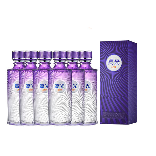 泸州老窖 低度浓香型白酒高光 28度 375ml*6瓶整箱国际版