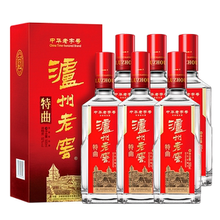 泸州老窖52度特曲500ml 随机发 6瓶浓香型白酒新老包装