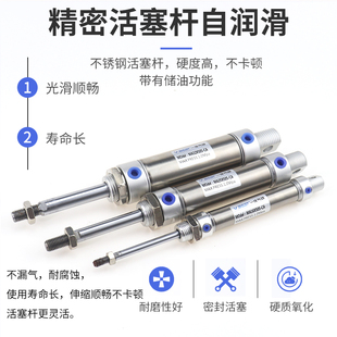 气动元 件M迷你气缸笔型推杆