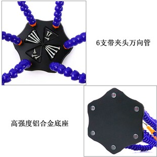 六爪铝合金焊台  航模电烙铁支架接线万向辅助夹带焊接助手