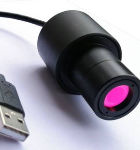 显微镜用像素电子目镜放大线接电脑观看更方便