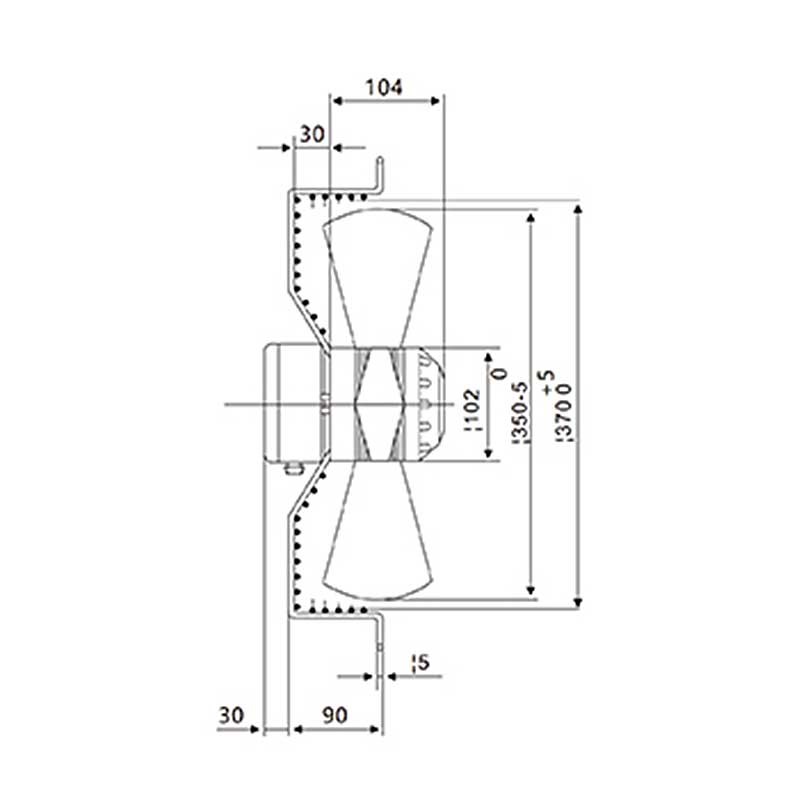 外转子海乐牌外转子网罩式电机轴流风机机组外转子4E350S/4D350S