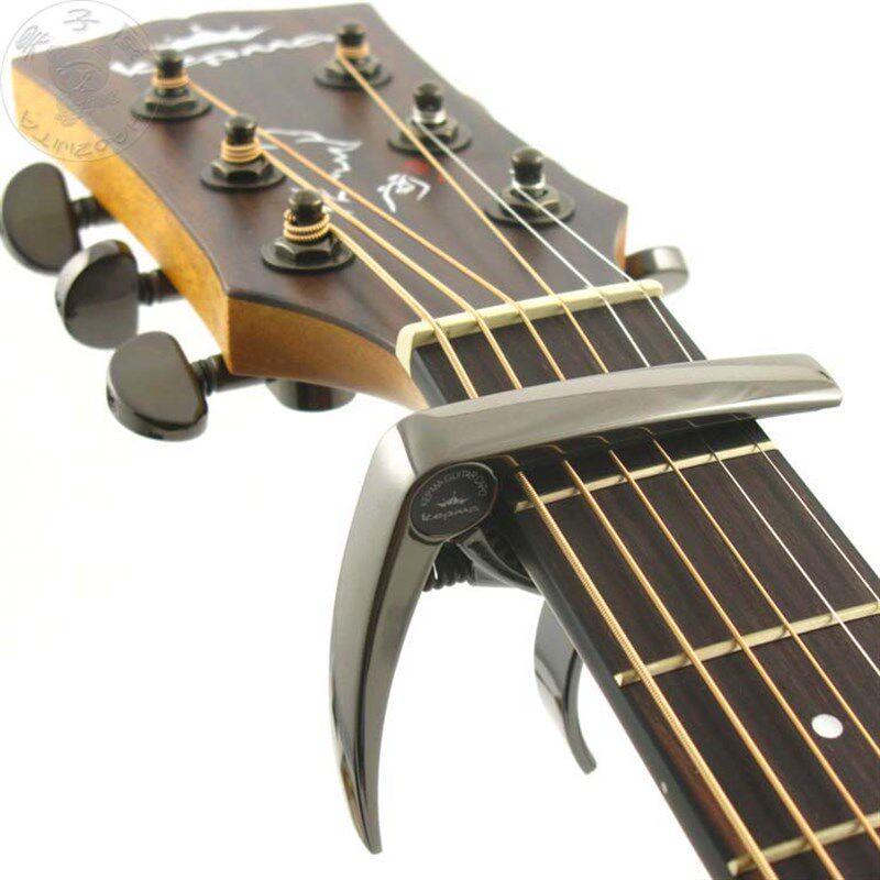 卡马卡农金属合金尤里里电吉他民谣木吉他变调夹移调夹