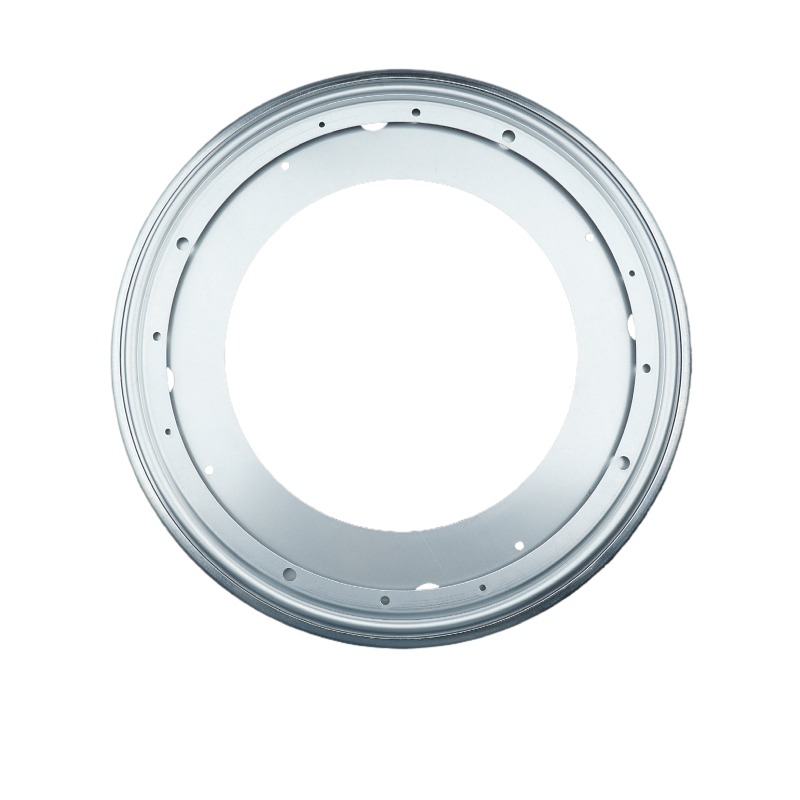 空心转盘1寸0度旋转底座书架衣柜木盒试衣镜轴承家具五金