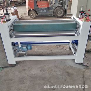 数控面涂胶机 细木工板条全自动滚胶机 水性胶保温板上胶机