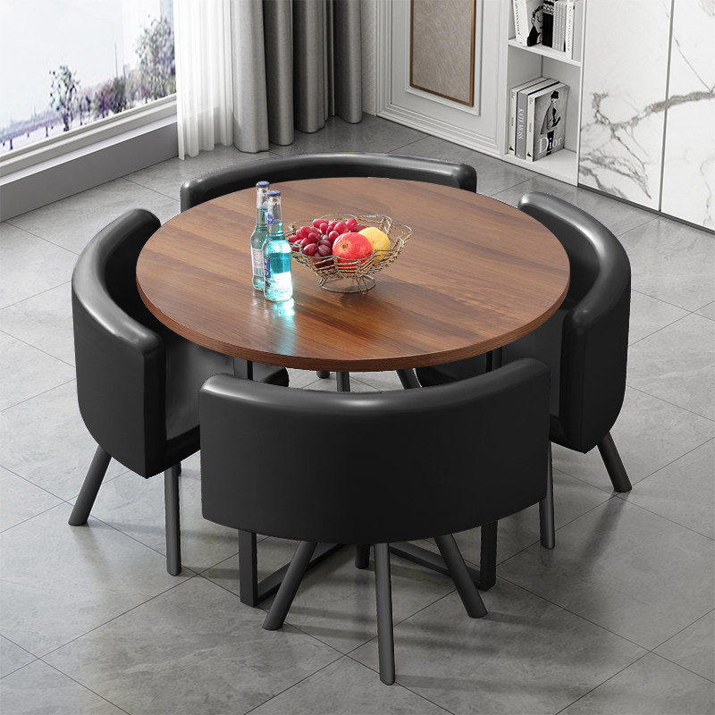 接待桌椅谈判洽谈桌商务用店面会客桌椅办公室休闲小圆桌,住宅家具,板木餐桌,淘宝优惠券,粉丝福利购,淘宝优惠卷