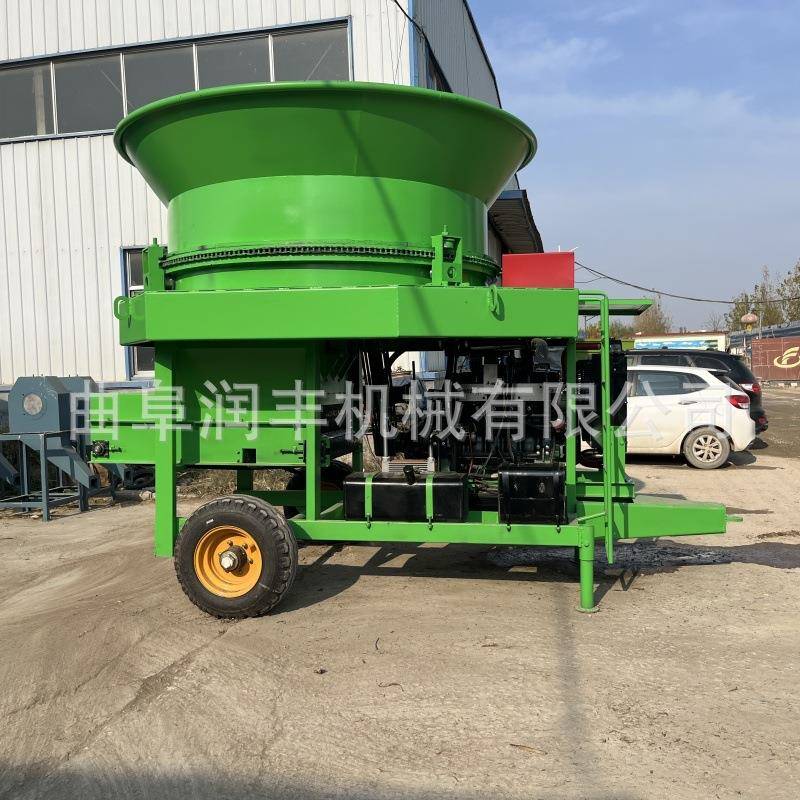 草捆铡切转盘粉碎机移动式8吨圆盘切草机牧草秸秆牛羊揉丝机