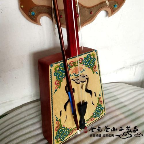 蒙古马头琴仿真内蒙古工艺品特色手工艺品舞台演出道具装饰品