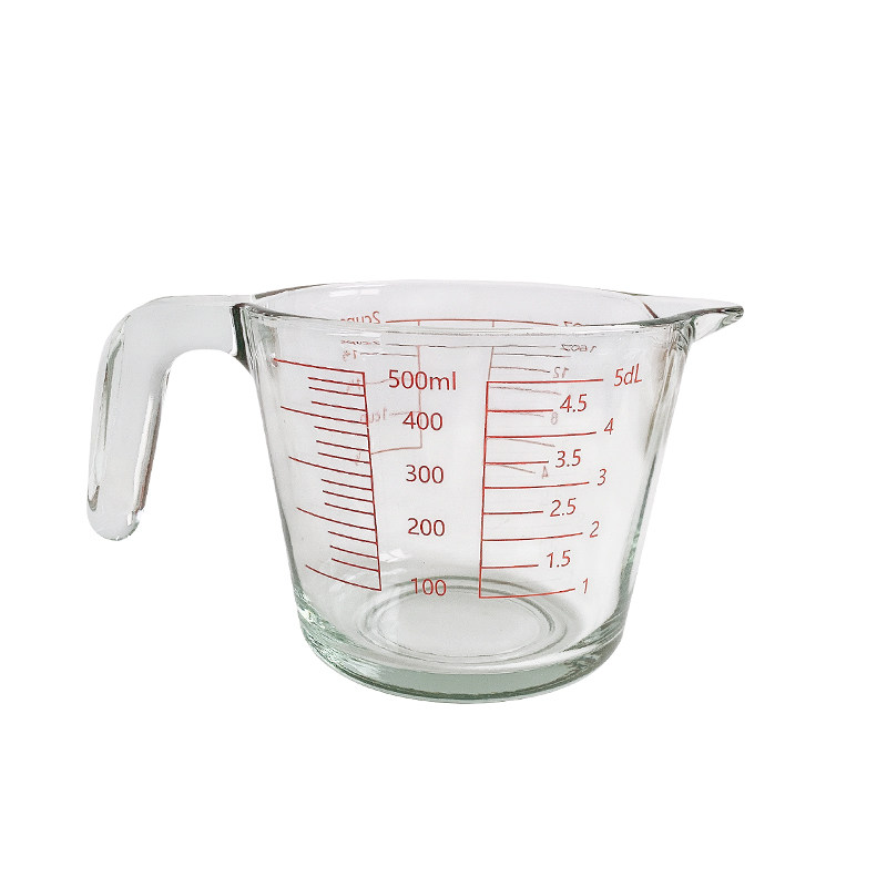 喜之焙加厚玻璃量杯带刻度耐温微波炉打蛋热牛奶杯烘焙工具