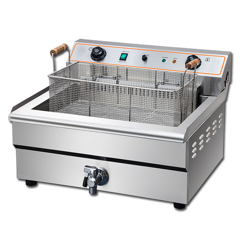 XINDIZHU电炸炉商用油炸锅电炸锅油条机炸鸡排炸薯条薯塔机油炸机