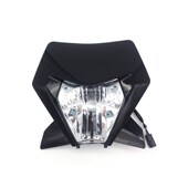 大灯总成灯越野摩车大灯前照灯适用胡思瓦娜通用