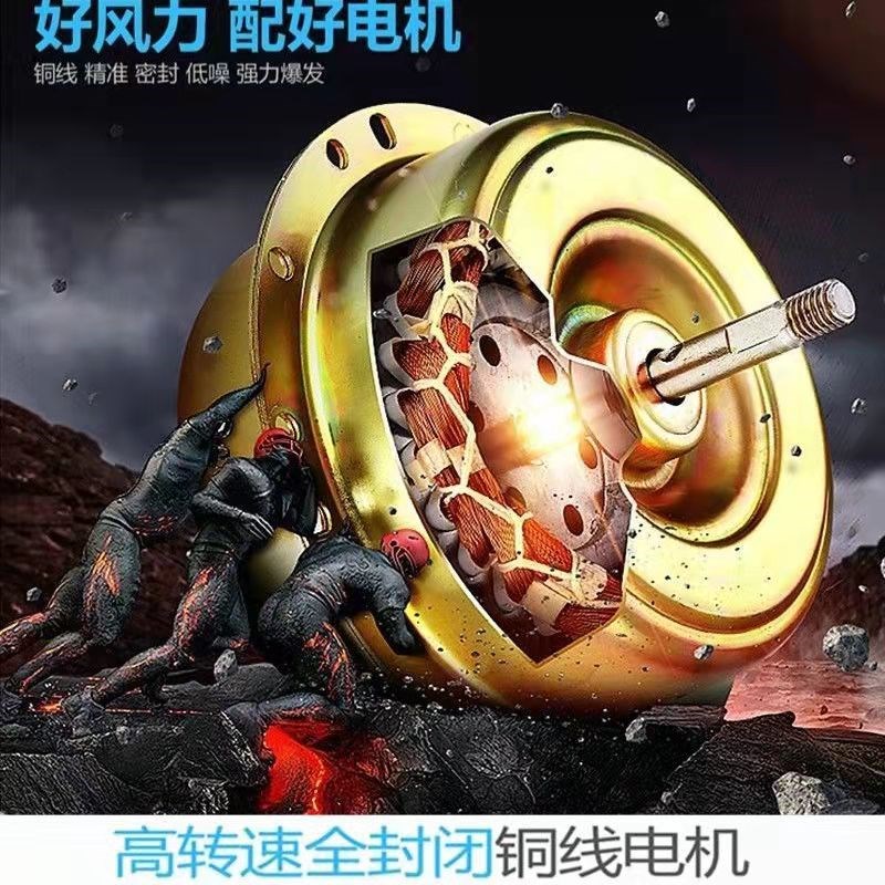 2寸铝叶楼底扇楼顶扇吊扇掉吸顶扇学校宿舍教室工程项目定向摇头