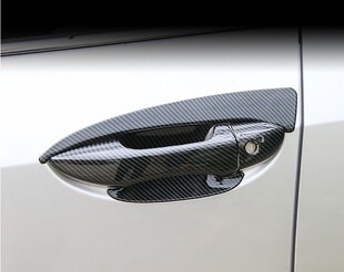 款卡罗拉 雷凌拉手 碳钎纹路外把手车门装饰盖用品