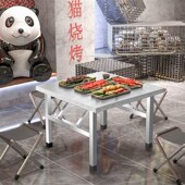 桌餐桌宿舍出租房吃饭桌写字学习桌摆摊便携小方桌