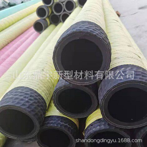 100mm4寸钢丝吸引管夹布缠绕橡胶软管水泵工吸泄洪抗旱农吸胶管