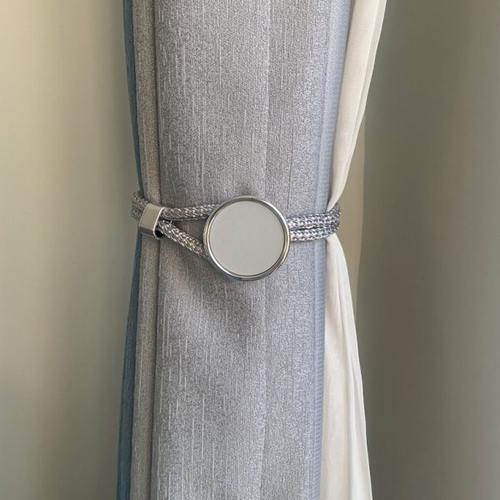 现代简约窗帘绑带免打孔窗帘收纳带绳子卧室客厅软装饰窗帘扣