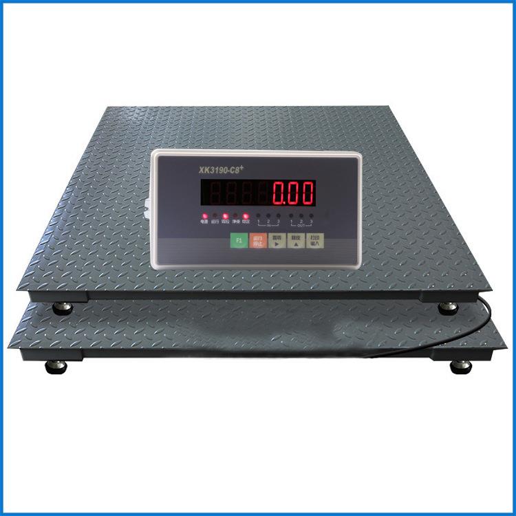 定量控制地磅5t模拟量4-20ma信号输出连PLC控制箱电子平台秤1-吨