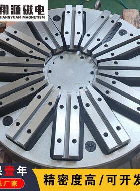 圆形加工电永磁吸盘X71-800磨床车床专业使用吸盘翔源磁电
