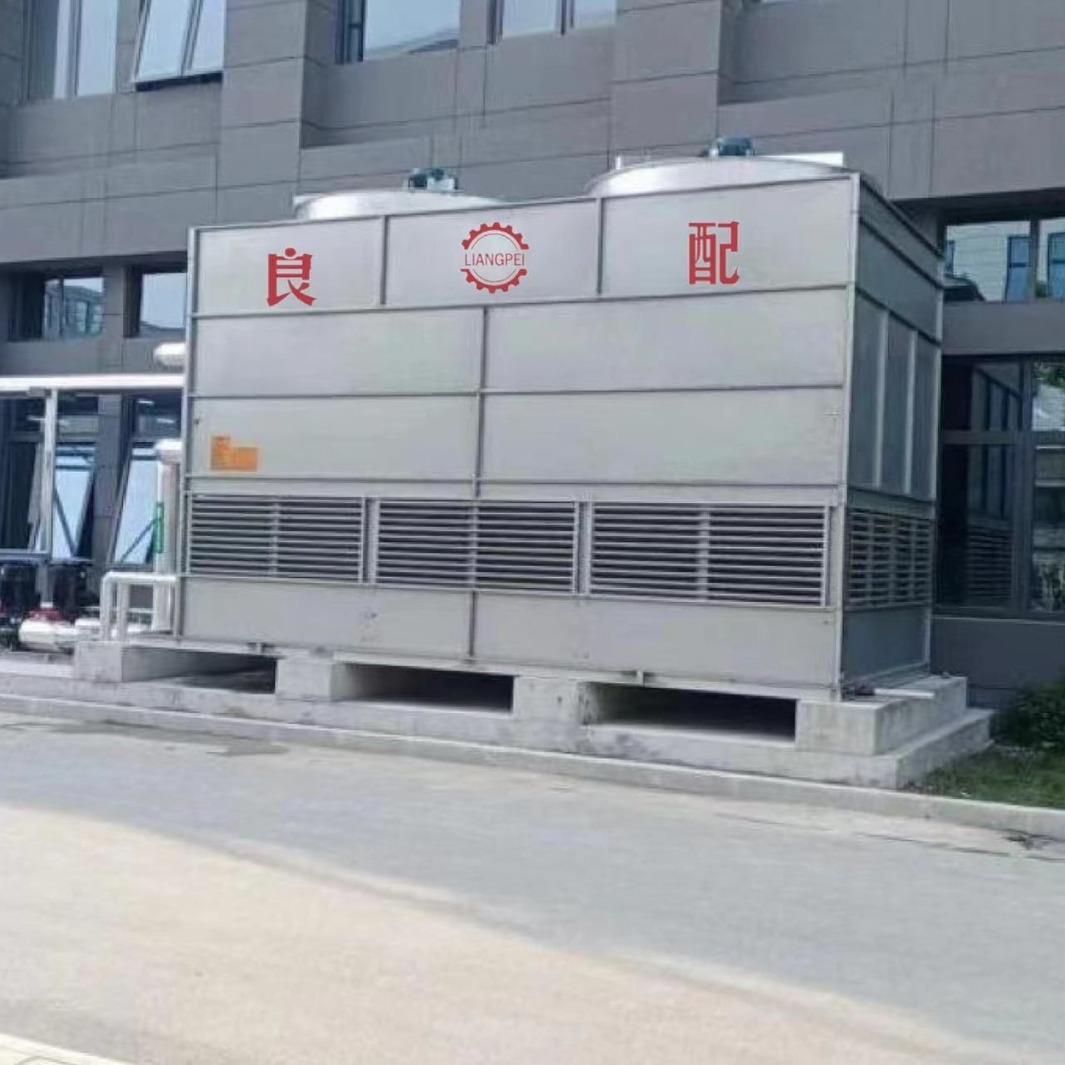 方形逆流无底盘冷却塔横流式冷水塔卧喷淋低噪音运行稳定空调