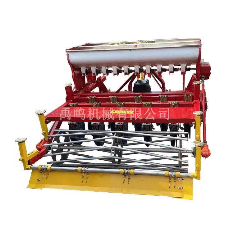 厂家供应小麦旋播机拖拉机带旋耕播种施肥一体机9-24行型号全