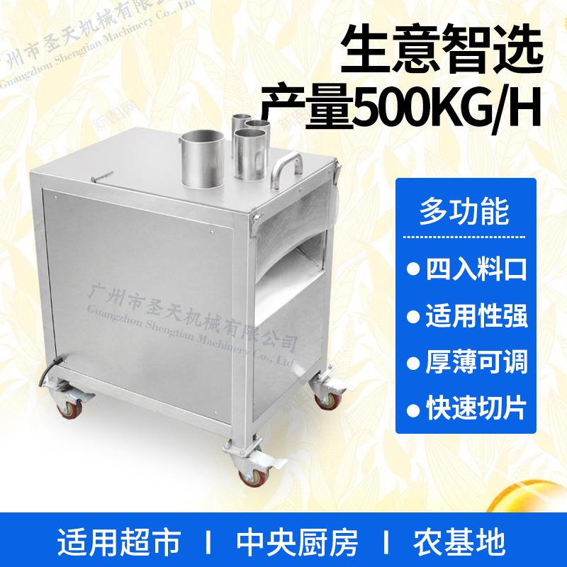 果蔬切圆片机苹果菠萝切片机柠檬香蕉切片设备厂家直销