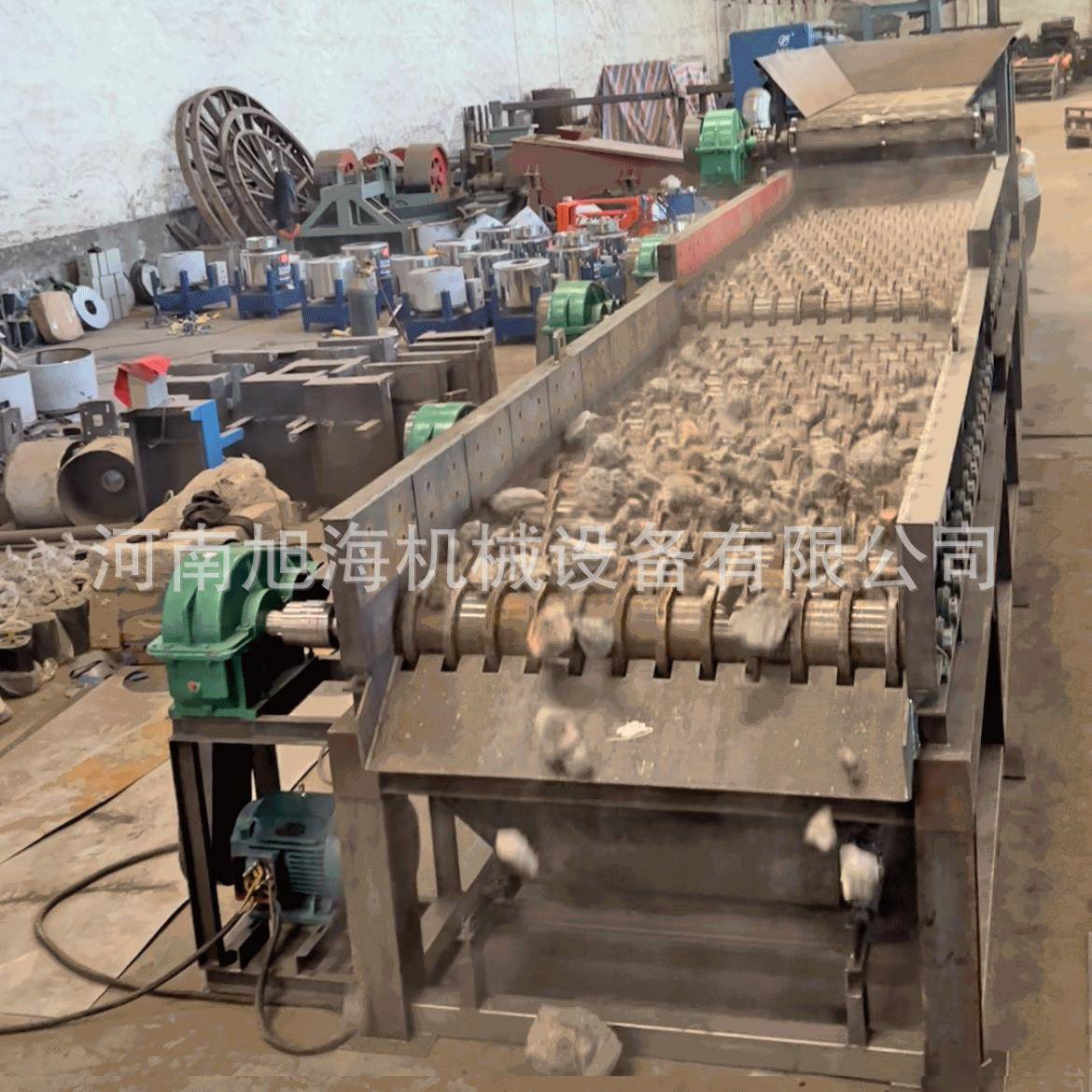新型泥石分离机移动土多级联动滚轴筛实轴锰钢盘泥沙多轴筛分设备