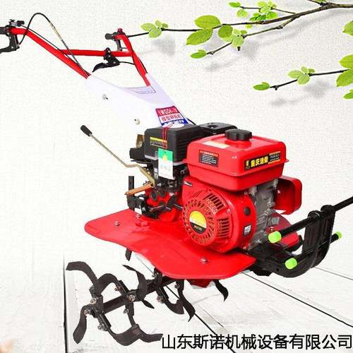 机身轻便小巧的多功能微耕机汽油柴油松土锄地除草机农田旋耕机