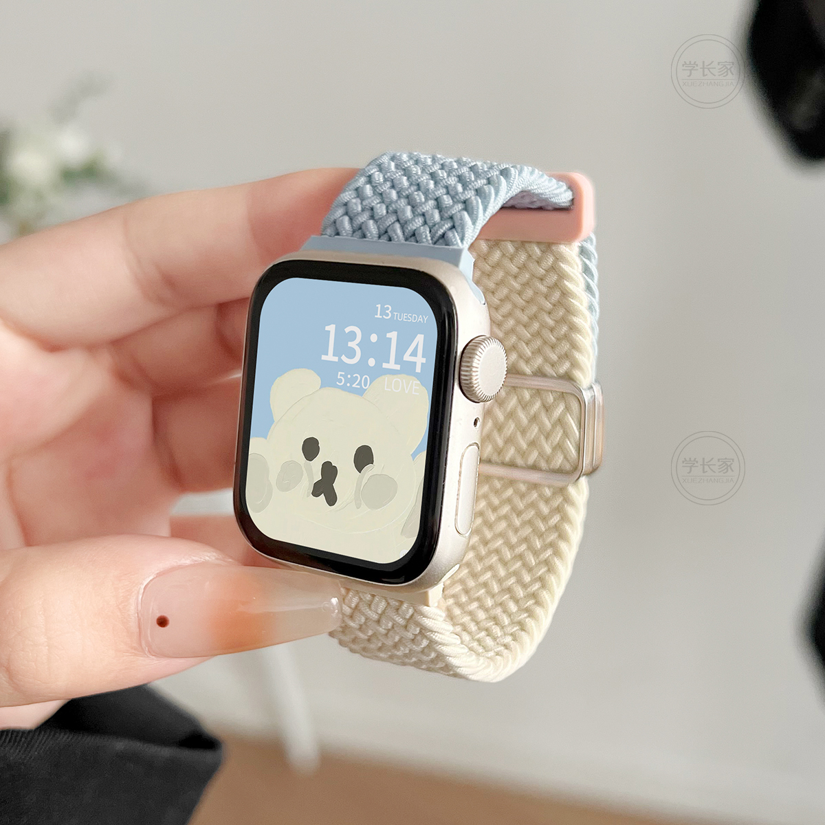 红米小米编织磁吸表链连遇