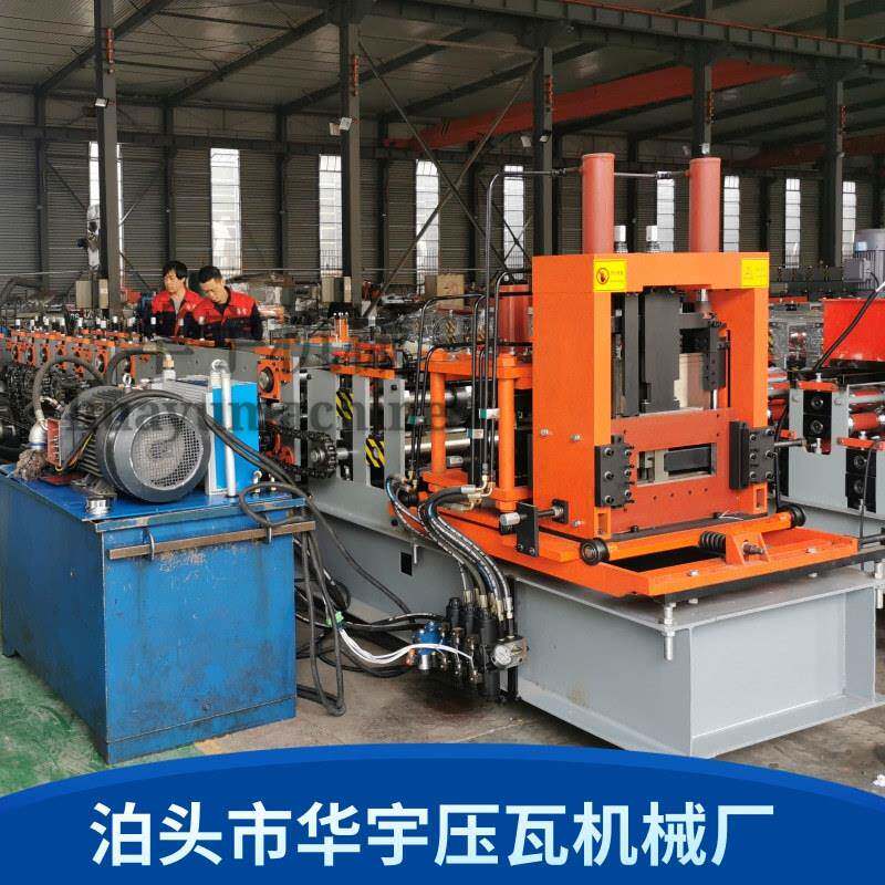 泊头檩条机械压瓦机全自动C型钢设备压瓦机设备
