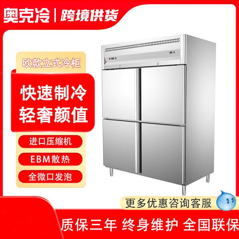 欧款立式冷藏冷冻柜出口GN款商用风冷冰箱冰柜披萨醒发面团冷发柜