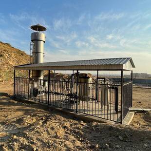 小型沼气火炬养殖场沼气火炬200方沼气火炬系统内燃式沼气火炬