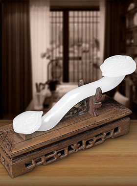 藏钰福玉如意天然家居客厅办公室玄关酒柜装饰品乔迁新居礼品