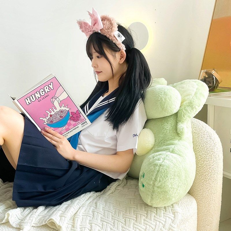 嘟嘟喵爱床头靠枕靠垫女生睡觉抱枕枕头宿舍床上看书大号靠背垫,居家布艺,床头靠垫,淘宝优惠券,粉丝福利购,淘宝优惠卷