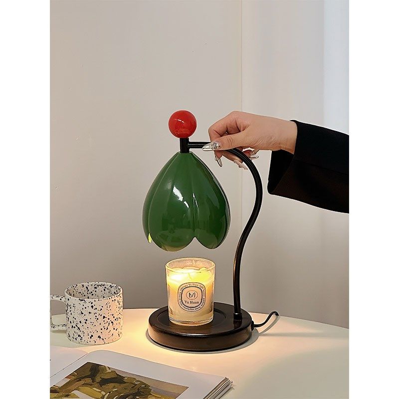 法式创意铃兰香薰融蜡灯复古氛围卧室床头灯无火助眠香氛台灯送礼,家居饰品,香薰融蜡灯,淘宝优惠券,粉丝福利购,淘宝优惠卷