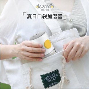 德尔玛加湿器U迷你香薰空气加湿家用静音卧室车载补水便携办公