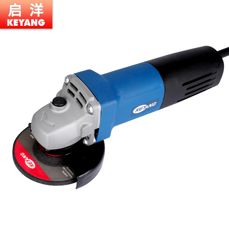 KEYANG启洋DG100A角磨机750W手磨机金属打磨多功能手持切割抛光机