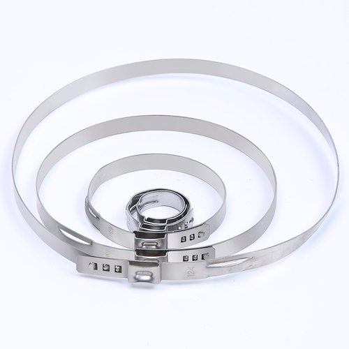 单耳无极卡箍强力喉箍抱箍管卡夹子水油管无耳紧固卡扣