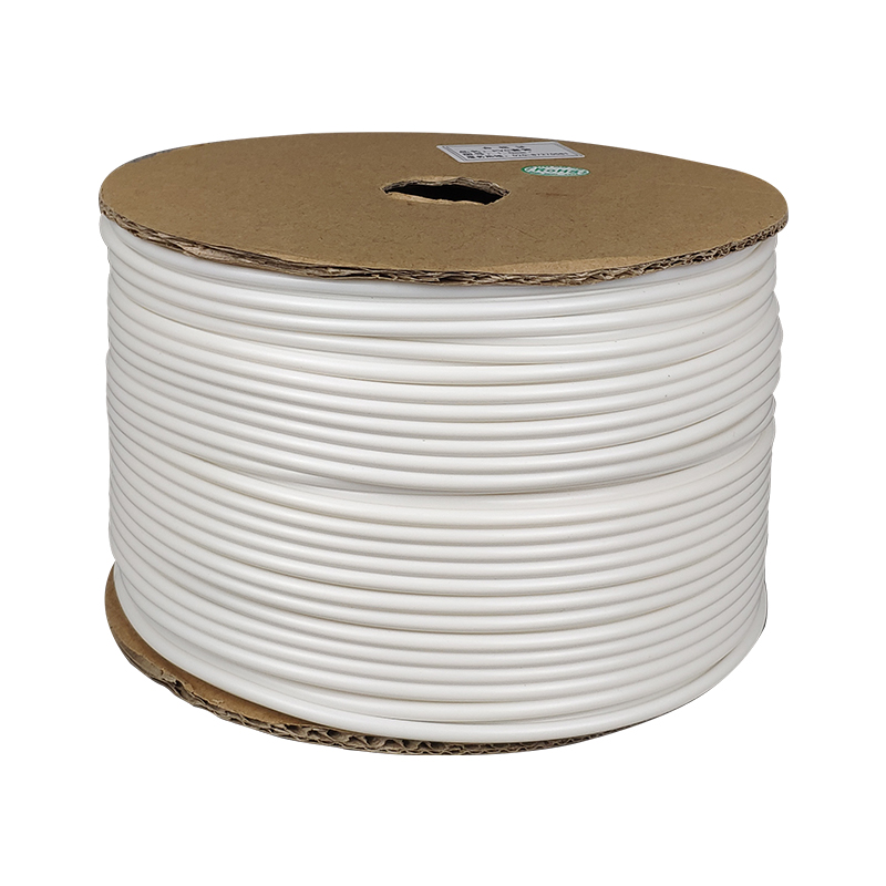 线号机管号码管PC防冻管..7....平方白色内齿梅花管线码管哑光