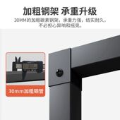 摺叠桌子长方形书桌出租房吃饭桌长条桌学习桌免安装 摺叠桌