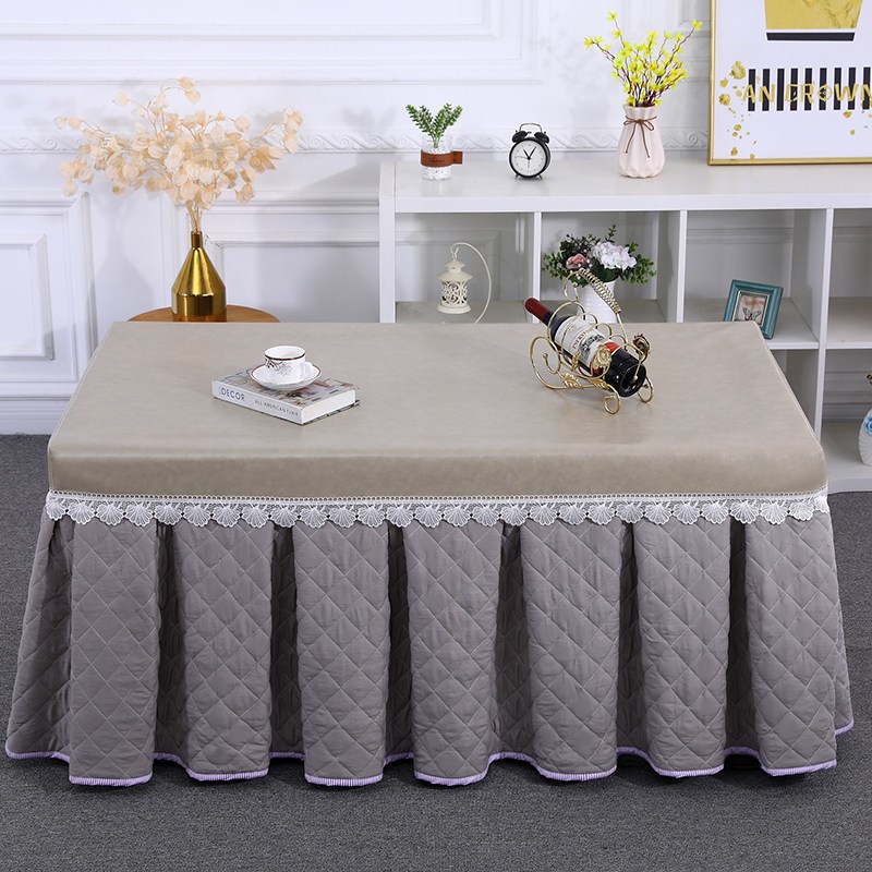 新款烤火罩长方形烤火罩桌布茶几裙摆式二合一家用揭盖取暖桌罩