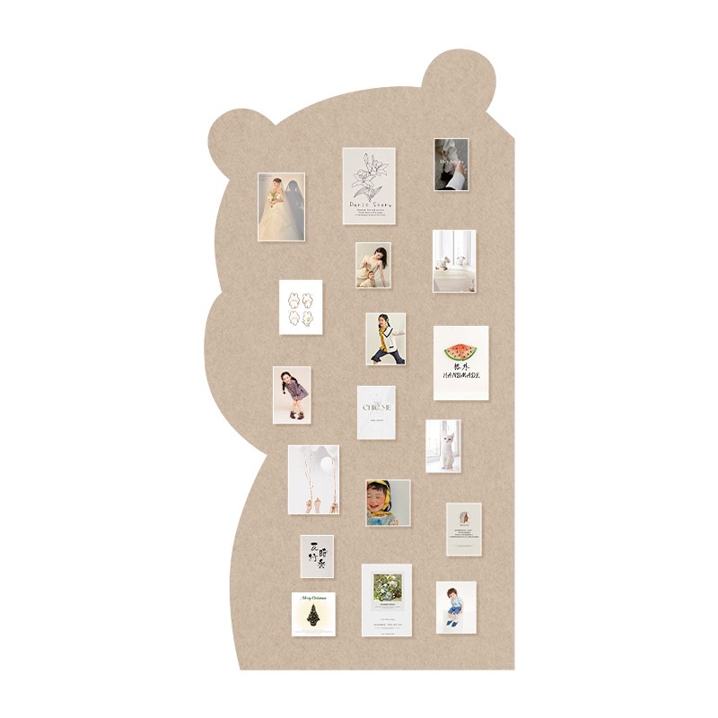 幼儿园毛毡墙贴免打孔照片墙背景板墙面装饰便签留言板挂墙学校环