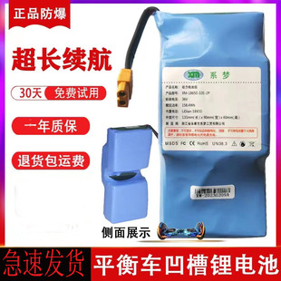 领奥平衡车电池凹槽池组左拉扭扭车原装系梦