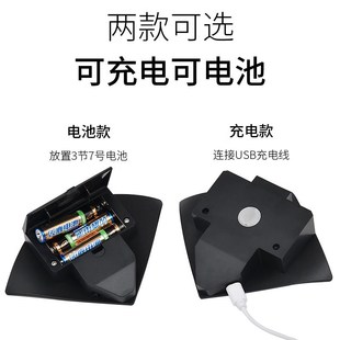 微光小夜灯入户门口充电免接线免打孔夜间自动感应灯人来即亮