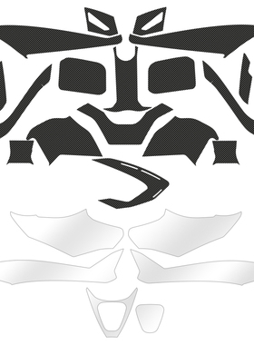 适用升仕ZON纸车碳纤维保护漆面膜防刮水改装