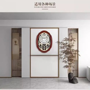 丽声音乐报时别墅客厅静音欧式家用钟表档豪华创意大挂钟