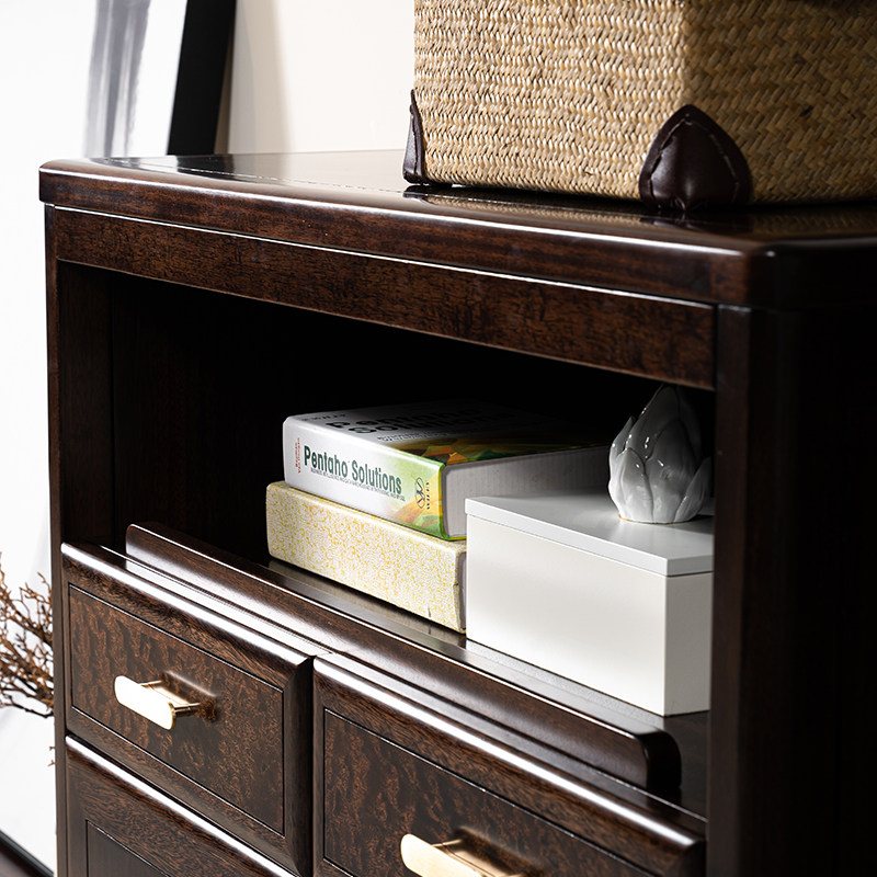 新全实木电视柜高柜酒柜乌金木客厅电视背景墙柜一体边柜,住宅家具,电视柜,淘宝优惠券,粉丝福利购,淘宝优惠卷