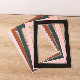 纸质相框用内衬卡纸装裱    寸照片彩绘素描裱画画框