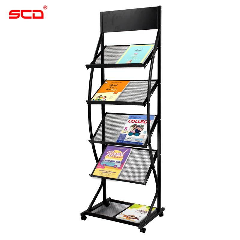 资料架售楼部报刊架杂志架落地书报架银行宣传单页折页展示架