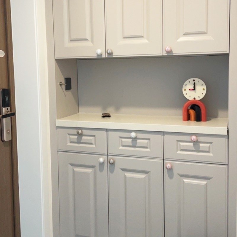 新款法式衣柜拉手糖果现代奶油风衣橱柜柜子抽屉柜门把手大全